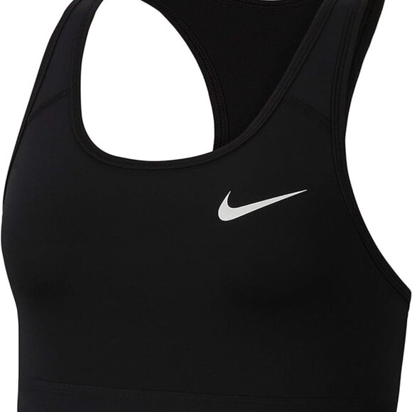 NIKE NON-PADDED SPORTS BRA  / BLACK (LARGE) - Picture 4 of 6